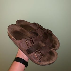 Brown Birkenstock Sandals Size 42
